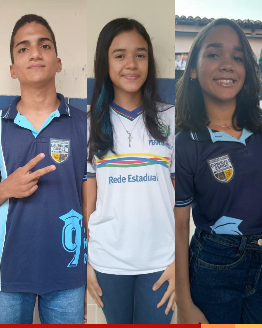 Alunos da EREF Laurindo Gomes se destacam em processo seletivo da Escola de Aplicação