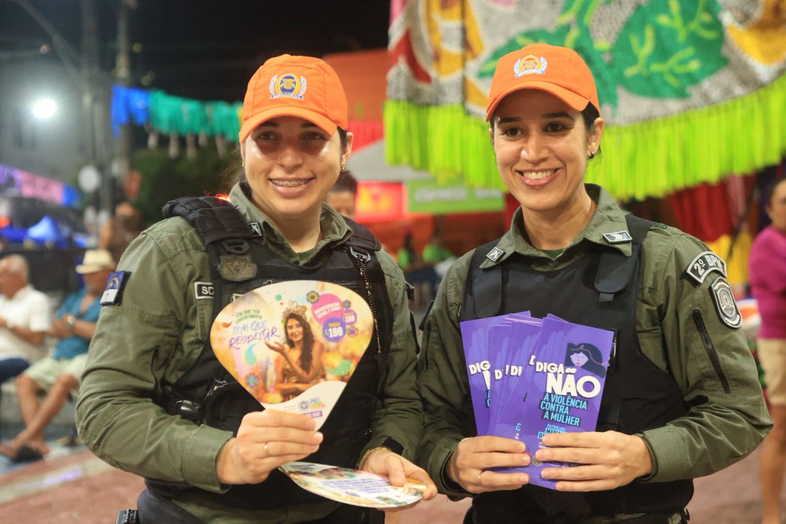 2º BPM ativa Operação Maria da Penha na abertura do Carnaval de Nazaré da Mata