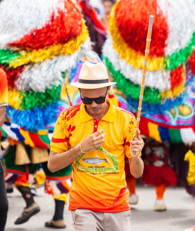 Cambinda Brasileira é campeã do Grupo Especial do Maracatu de Baque Solto no Carnaval do Recife 2026