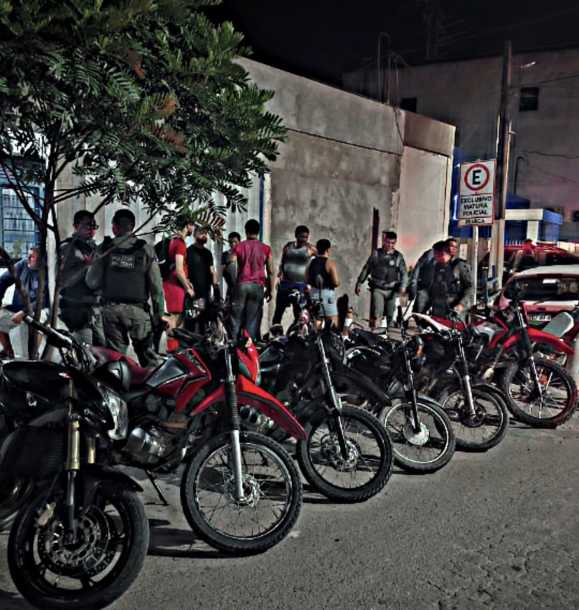 Operação Sossego apreende motocicletas irregulares em Macaparana